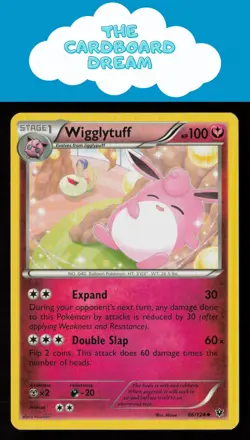 Wigglytuff XY - Fates Collide #66/124 Uncommon Pokemon Card - Image 1