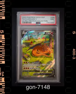 Pokemon 2022 BSP FA Charizard V Ultra-Premium Collection SWSH260 PSA 9 MINT - Image 1