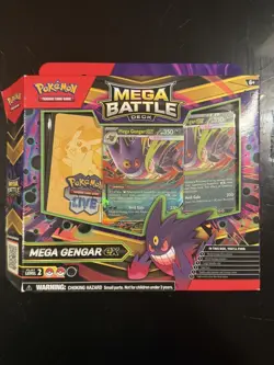 Pokemon TCG: Mega Battle Deck Mega Gengar EX - OPENED/NO HAUNTER PROMO - Image 1