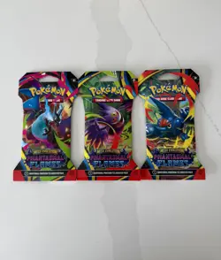 Pokemon Mega Evolution Phantasmal Flames Sleeved Booster 3-Pack Art Bundle - Image 1