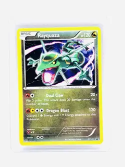 Rayquaza XY141 Promo XY Black Star Promos Pokemon NM/EX - Image 1