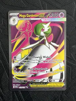 Pokemon TCG Mega Gardevoir ex 159/132 Me01: Mega Evolution Holo (English) - NM - Image 3