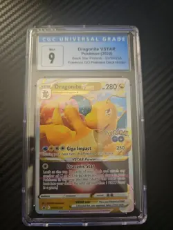 2022 Pokemon TCG Dragonite VSTAR SWSH236 Sword & Shield Black Star Promos CGC 9 - Image 1
