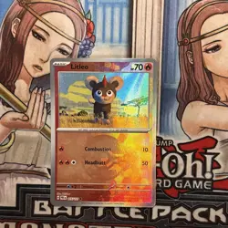 LITLEO 015/131 PRISMATIC EVOLUTIONS POKEMON (POKE BALL HOLO, NM) - Image 2