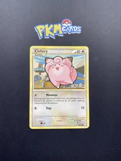 Pokemon TCG Clefairy Heartgold & Soulsilver 60/123 Regular LP. - Image 1