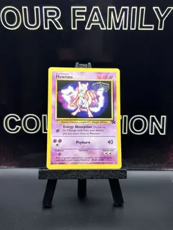 Pokemon TCG Mewtwo 3 WB Movie Promo Stamped 1999 WOTC Regular LP - Image 1