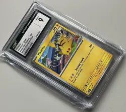 Pokemon Black Star Promos World Championships Pikachu #190 CGC MINT 9 - Image 2