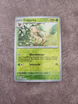 R holo Folipurba PRE 005 / 131 Prismatische Entwicklungen Leafeon pokemon karte - Image 2