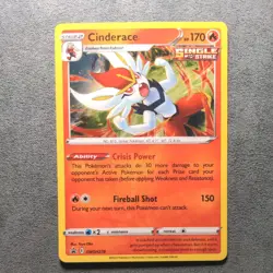 Pokemon TCG English - Sword & Shield Promo - Cinderace SWSH278 - NM - Image 1