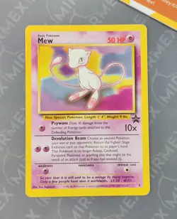 Pokemon Mew #8 Wizards Black Star Promo English Non Holo - Image 2