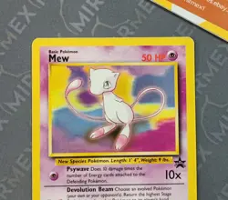 Pokemon Mew #8 Wizards Black Star Promo English Non Holo - Image 3