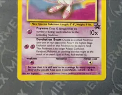 Pokemon Mew #8 Wizards Black Star Promo English Non Holo - Image 4