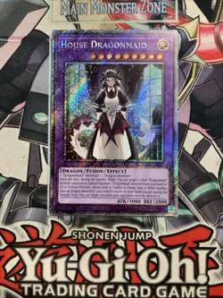 House Dragonmaid Platinum Secret Rare RA03-EN037 Yugioh - Image 1