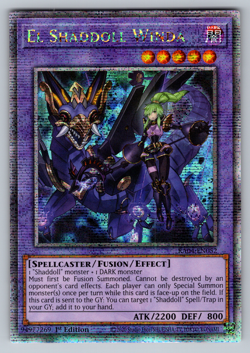 El Shaddoll Winda (Alt Art) Yugioh RA04-EN052 Quarter Century Secret Rare QCR NM - Image 1