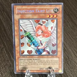 Injection Fairy Lily – 1st Edition LOD-100 – Ultra Rare – LP – Yu-Gi-Oh! - Image 2