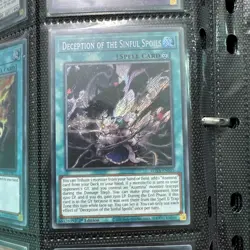 Yu-Gi-Oh Deception of The Sinful Spoils ROTA-EN055 Secret Rare - Image 1