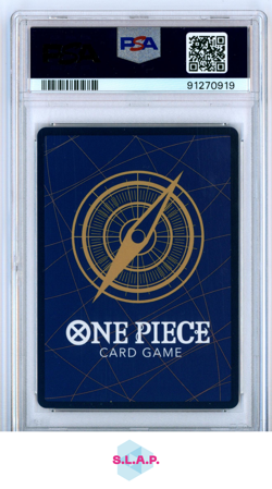 SANJI PRE ERRATA ONE PIECE TCG OP01-013 2022 ROMANCE DAWN FOIL ENGLISH PSA 10 - Image 2