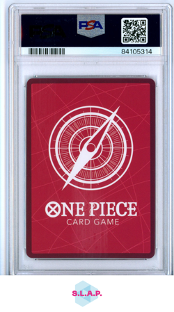 TRAFALGAR LAW ONE PIECE TCG OP01-002 2022 ROMANCE DAWN FOIL ENGLISH PSA 10 - Image 2