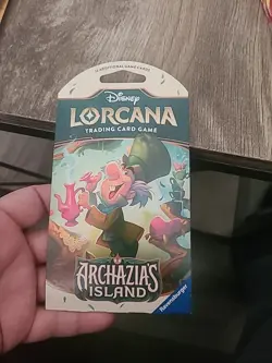 Disney Lorcana Trading Card Game Archazias Island Ravensburger {Qty:1 pack} - Image 1