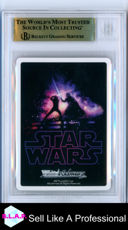 KYLO REN WEISS SCHWARZ #SW/SE39-011FOP 2023 STAR WARS FOIL JAPANESE BGS 9.5 - Image 2