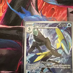 Pokemon Inteleon Holo Card 142/132 Me01: Mega Evolution NM Condition - Image 4