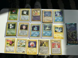 Vintage Pokemon Holo Card Collection Lot - WOTC, Southern Islands, 1st Editions - Image 1