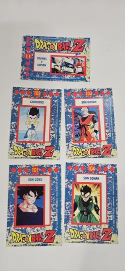 Lot Of 35 Dragon Ball Z GT Collectible Cards. Irwin, Golden Foil, Japanese. - Image 5