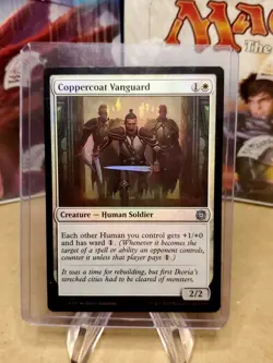 Magic the Gathering (mtg): MAT: Coppercoat Vanguard - Foil - LP - Image 1