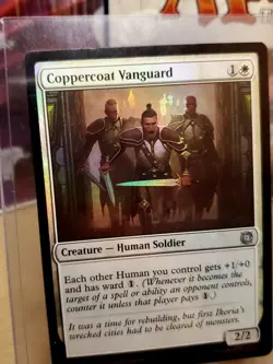Magic the Gathering (mtg): MAT: Coppercoat Vanguard - Foil - LP - Image 2