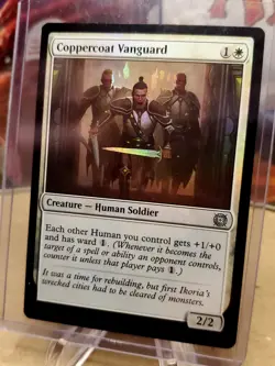 Magic the Gathering (mtg): MAT: Coppercoat Vanguard - Foil - LP - Image 3