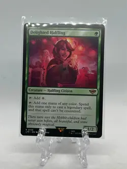 MTG Delighted Halfling - the Lord of the Rings - NM/MINT Magic - Image 1