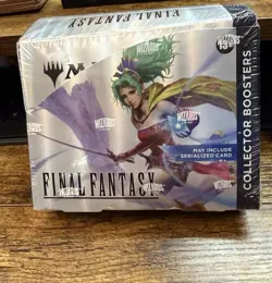 Final Fantasy Magic The Gather Collectors Booster Box! New! Sealed! TCG CCG - Image 1