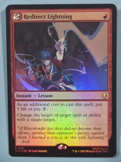 Redirect Lightning Rare Instant - Avatar: The Last Airbender R0151 Toni Infante - Image 1