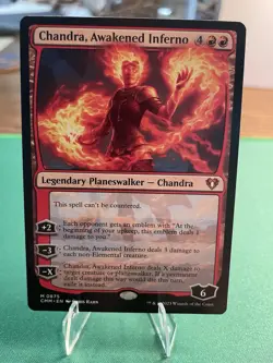 2023 - Chandra, Awakened Inferno - 85 Commander Masters - MTG Magic - Mythic - Image 3