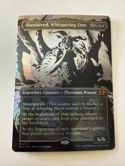 MTG FOIL Sheoldred, Whispering One (#016) - Multiverse Legends #016 - Image 1