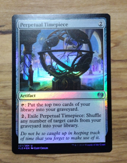 Perpetual Timepiece Foil - Kaladesh #227 MTG Magic The Gathering Slight Play - Image 1