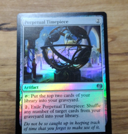 Perpetual Timepiece Foil - Kaladesh #227 MTG Magic The Gathering Slight Play - Image 2