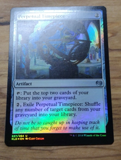Perpetual Timepiece Foil - Kaladesh #227 MTG Magic The Gathering Slight Play - Image 3