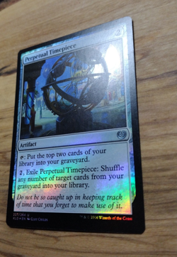Perpetual Timepiece Foil - Kaladesh #227 MTG Magic The Gathering Slight Play - Image 4