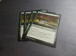 Gift of Paradise x4 MTG Core Set 2020 Green Common Enchantment NM - Image 1