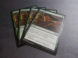 Rabid Bite x4 MTG Core Set 2020 Green Common Sorcery NM - Image 1