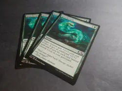 Growth Cycle x4 MTG Core Set 2020 Green Common Instant NM - Image 1
