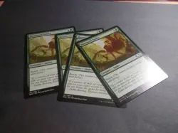 Mammoth Spider x4 MTG Core Set 2020 Green Common Creature NM - Image 1