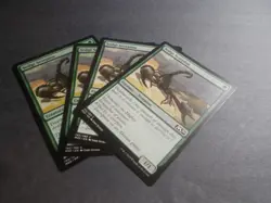Sedge Scorpion x4 MTG Core Set 2020 Green Common Creature NM - Image 1