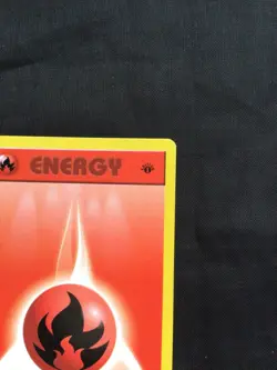 Pokemon Cards: Base Set 1st Edition Common: Fire Energy 98/102 - Image 3