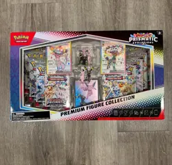 Pokemon Prismatic Evolutions Premium Figure Collection New Sealed IN HAND - Image 1