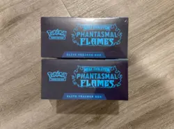 Pokemon Mega Evolution Phantasmal Flames Elite Trainer Box ETB Sealed | Lot Of 2 - Image 2