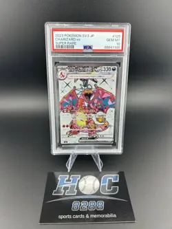 2023 Pokemon SV3 Japanese Charizard EX Super Rare 125/108 SR PSA 10 - Image 3