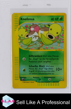 KNOFENSA POKEMON 68/147 2002 AQUAPOLIS REVERSE FOIL GERMAN - Image 1
