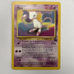 Pokemon Mew (8/53) Wizards Black Star Promos LP - Image 1
